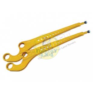 Britpart 3 Degree Heavy Duty Radius Arms (Narrow) / Front Cranked Radius Arms (Pair)